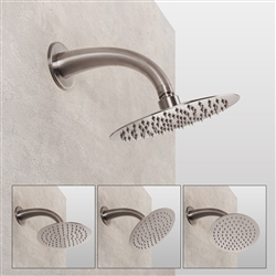 Boardwalk Brushed Nickel Shower Fixtures
